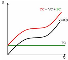 Total cost curves Assignment Help